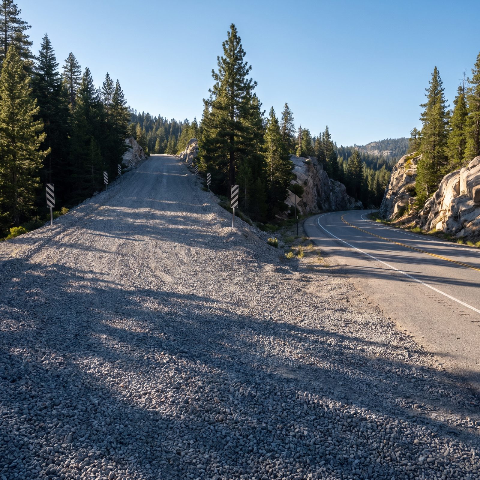 Never Pull Into a Runaway-Truck Ramp or Block Its Approach