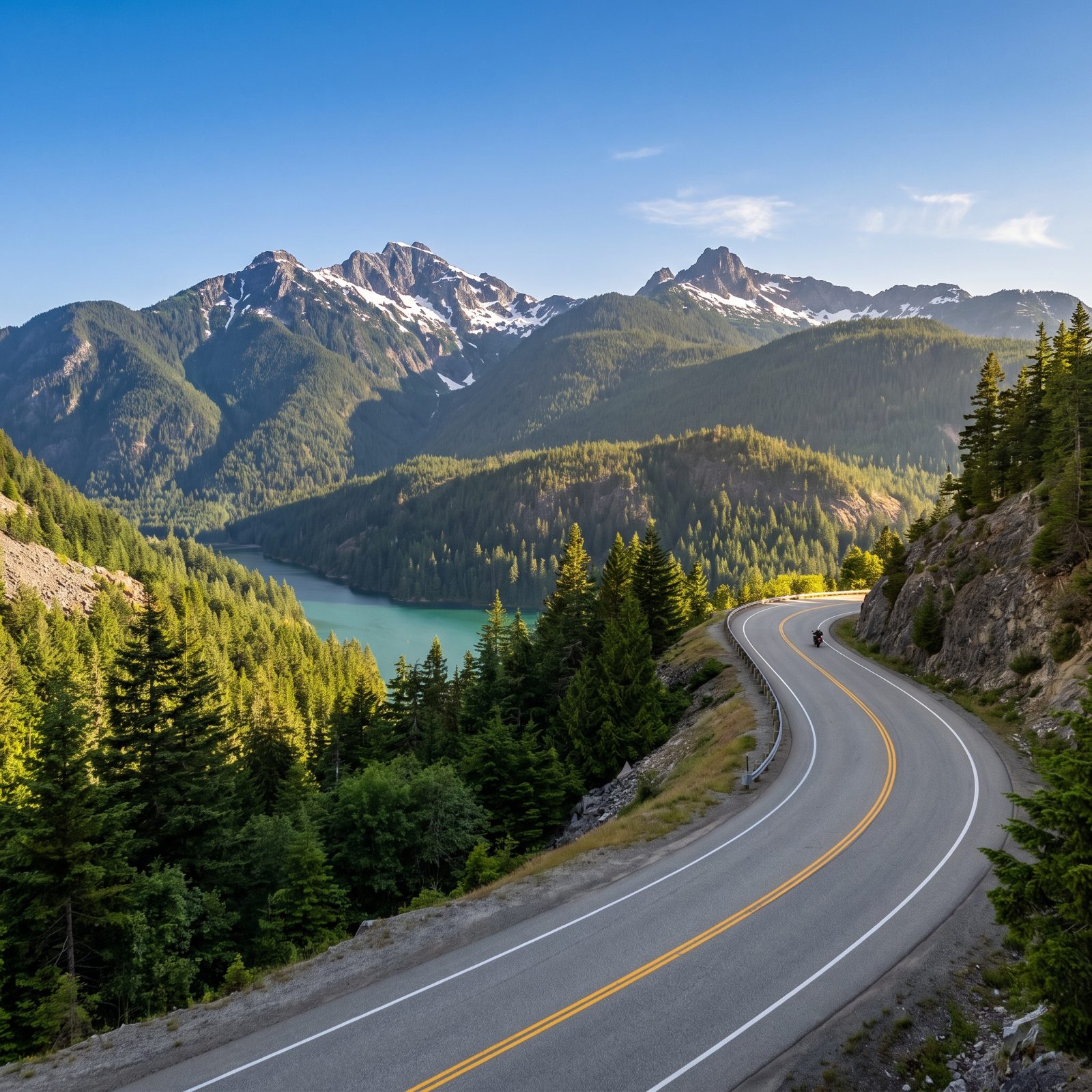 North Cascades Highway Across Washington's Mountain Passes