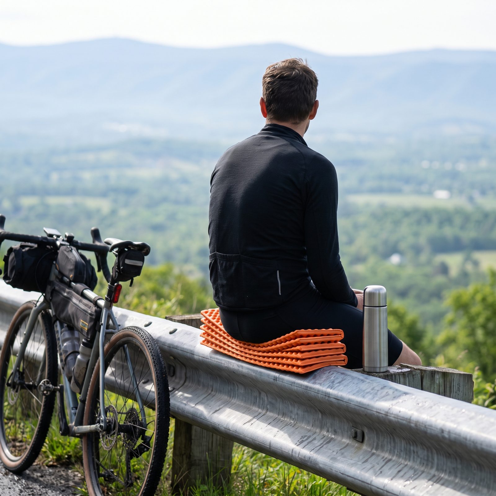 Pack a Palm-Sized Sit Pad for Roadside Breaks