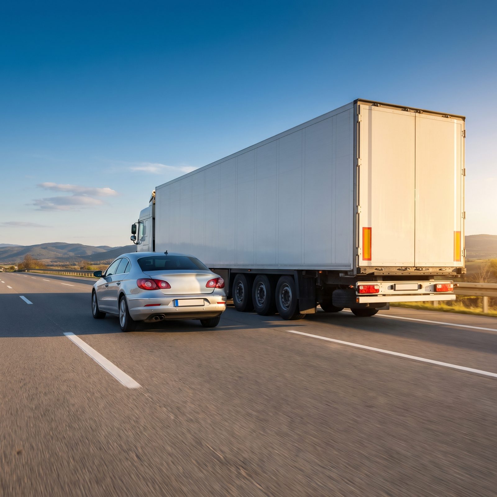Pass Decisively Instead of Lingering Beside the Trailer