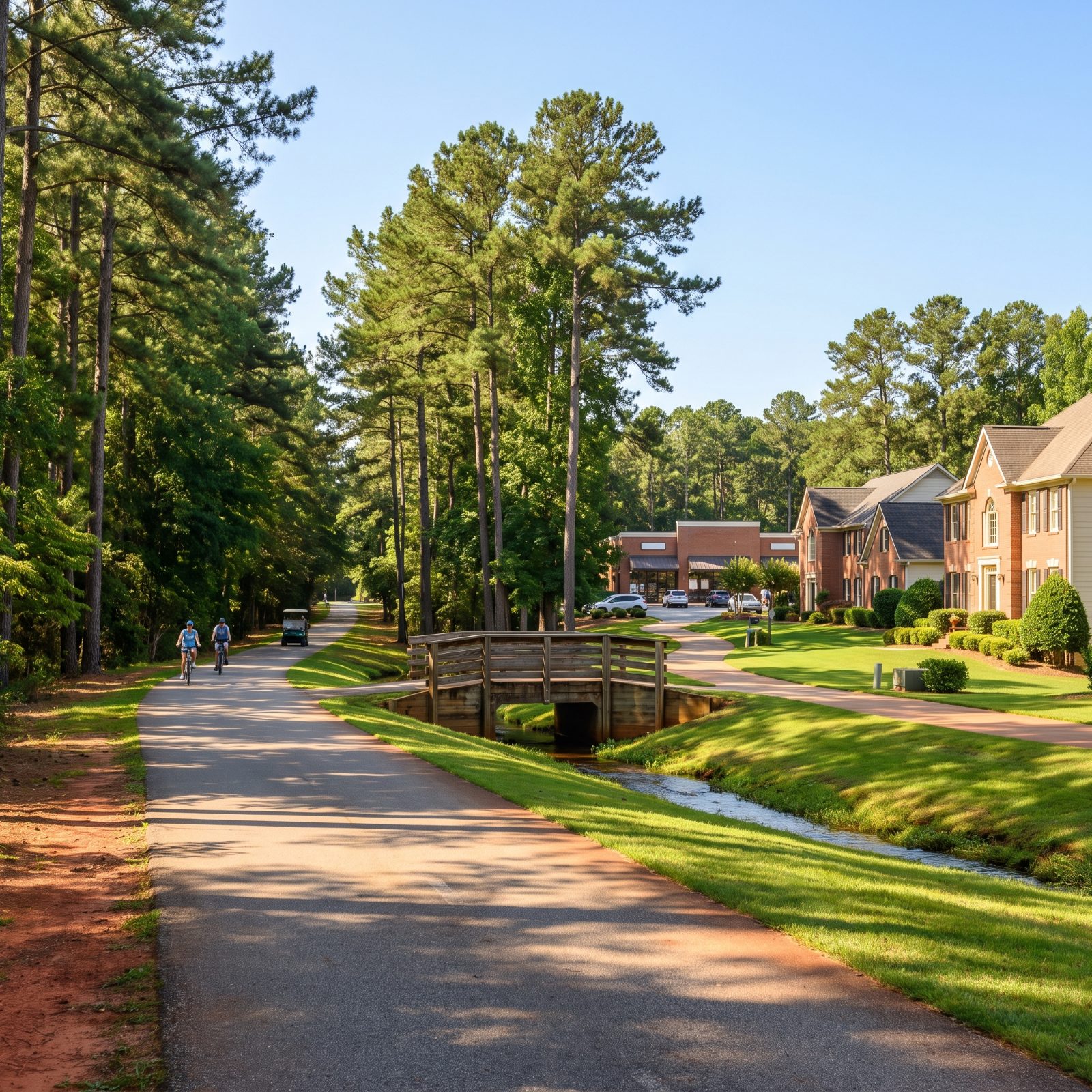 Peachtree City, Georgia, Bike the Golf-Cart Path Network That Reaches Everything