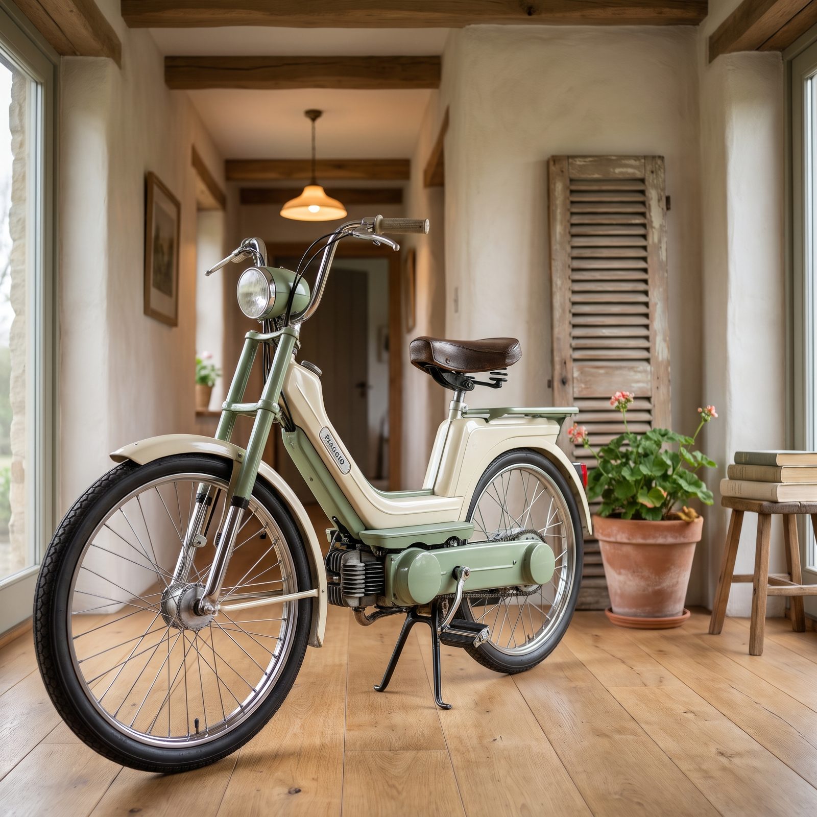Piaggio Si, The Italian Moped With Bicycle-Like Simplicity