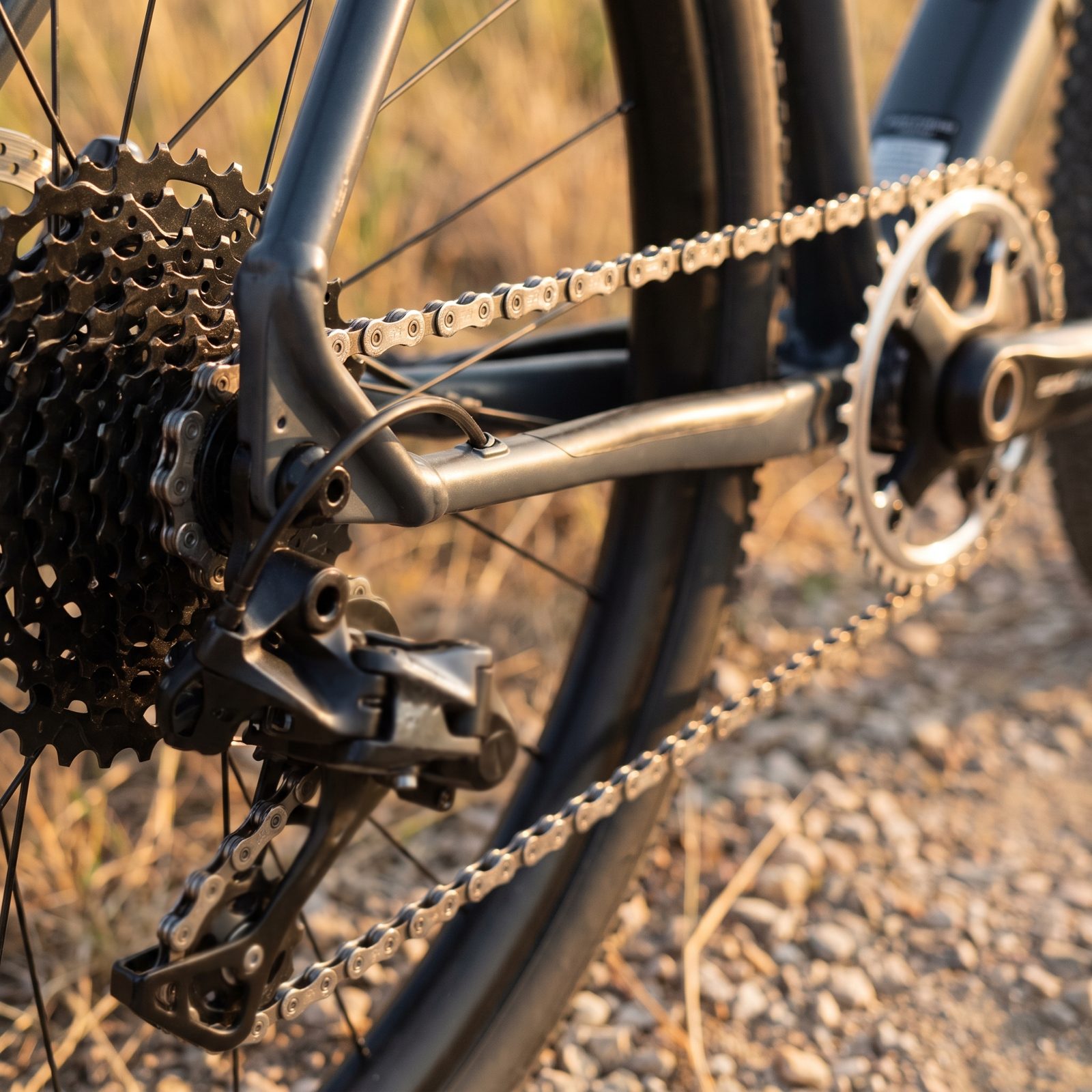 Pick the Straighter Chainline Whenever the Terrain Allows