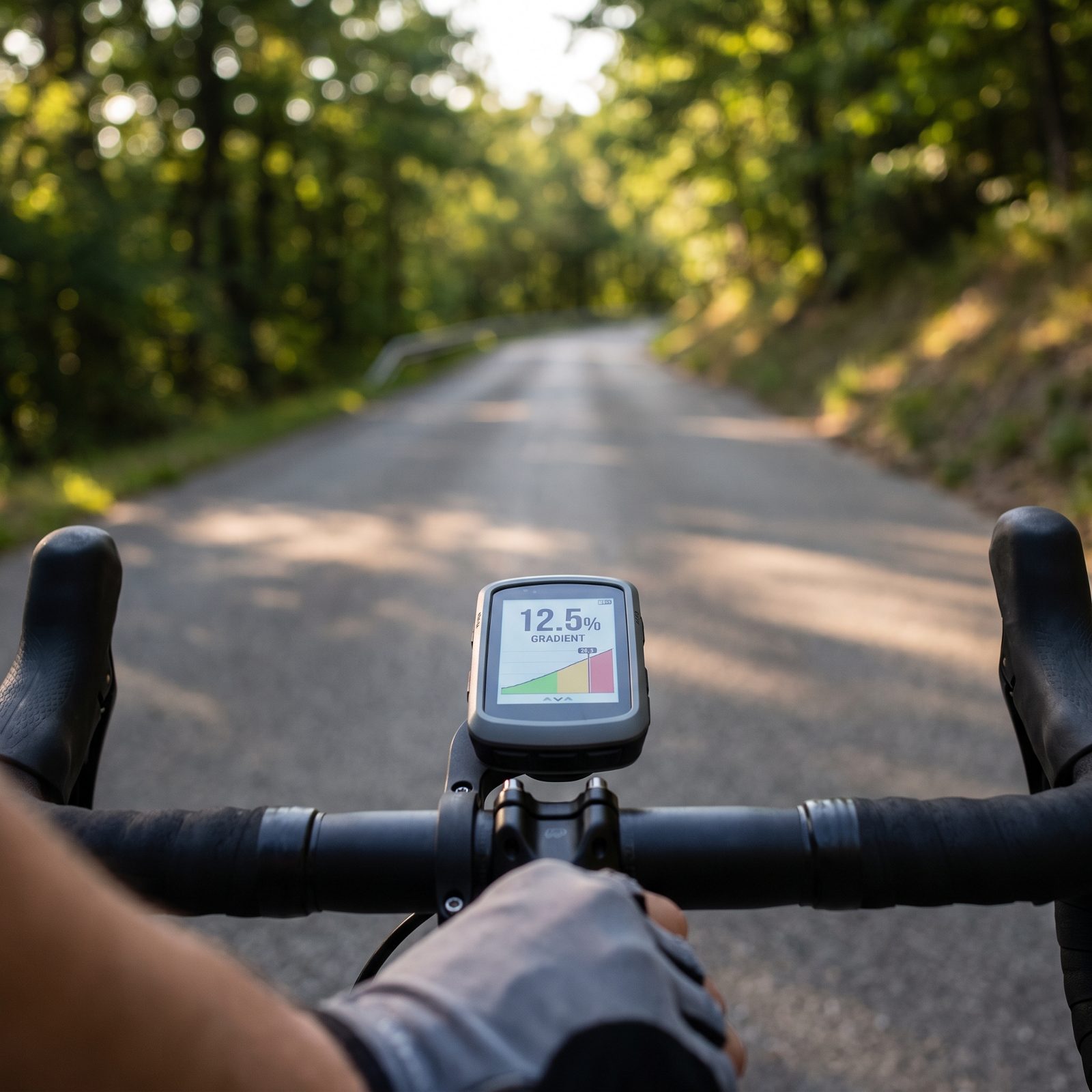 Put Live Gradient on the Bike Computer
