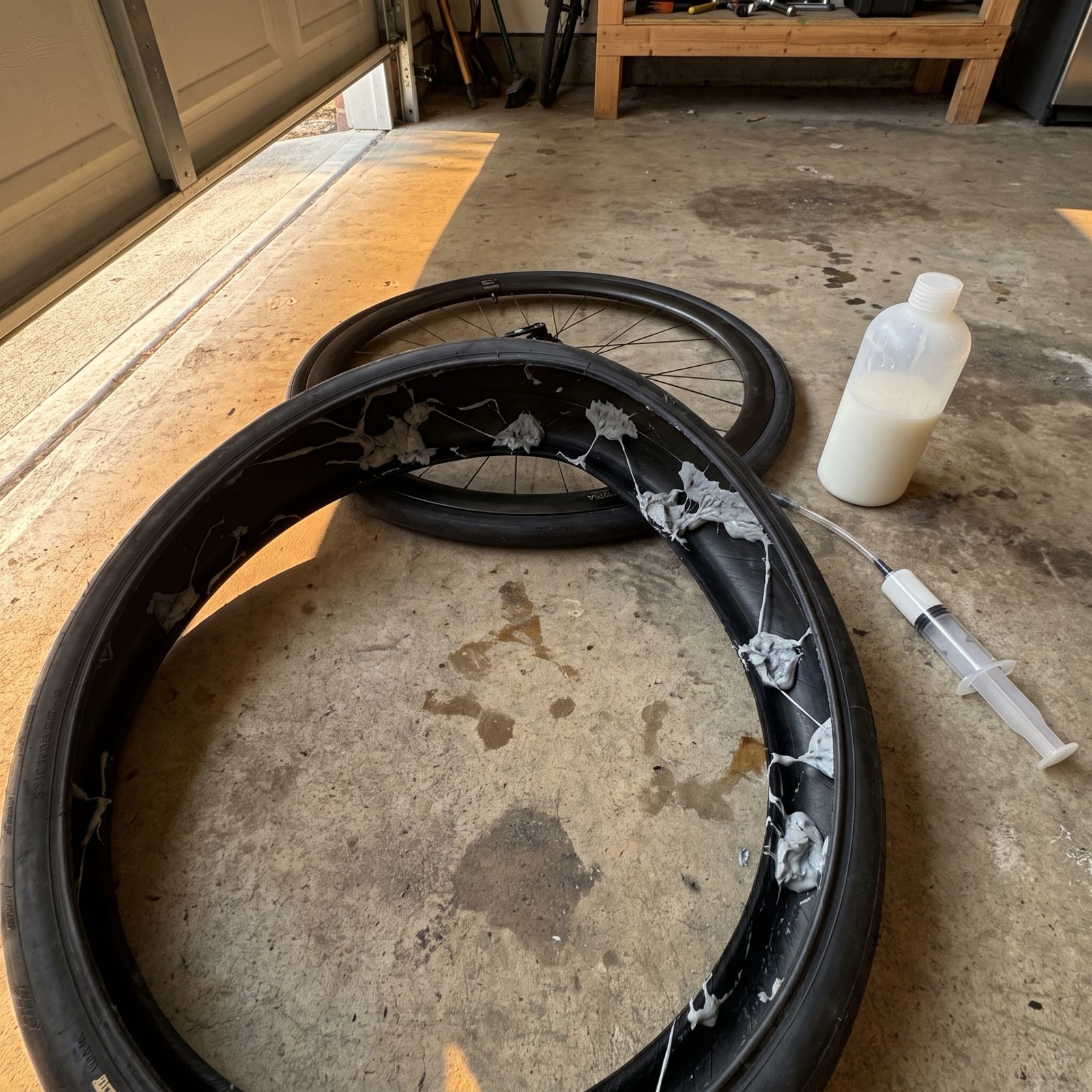Refresh Tubeless Sealant Before It Dries Into Lumps