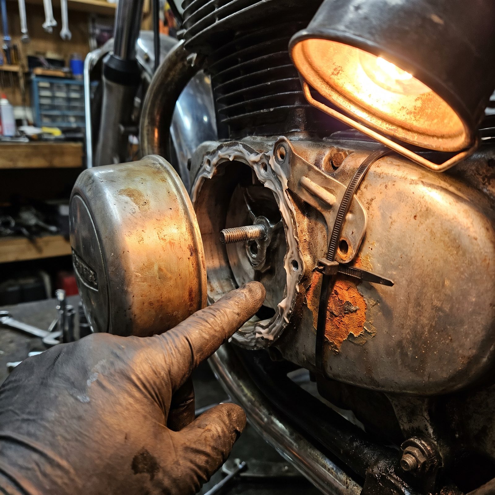 Every Removed Panel Reveals Another Old Repair