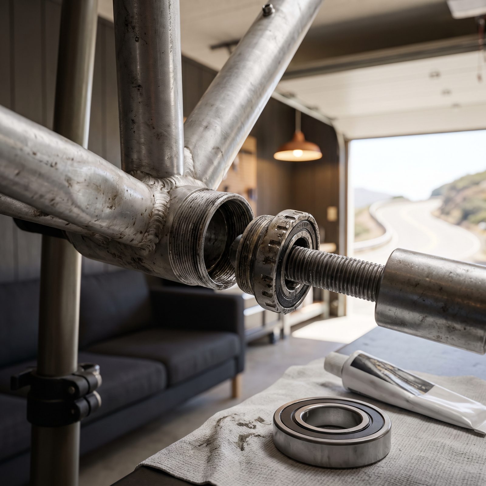 Replace a Rough Bottom Bracket Bearing