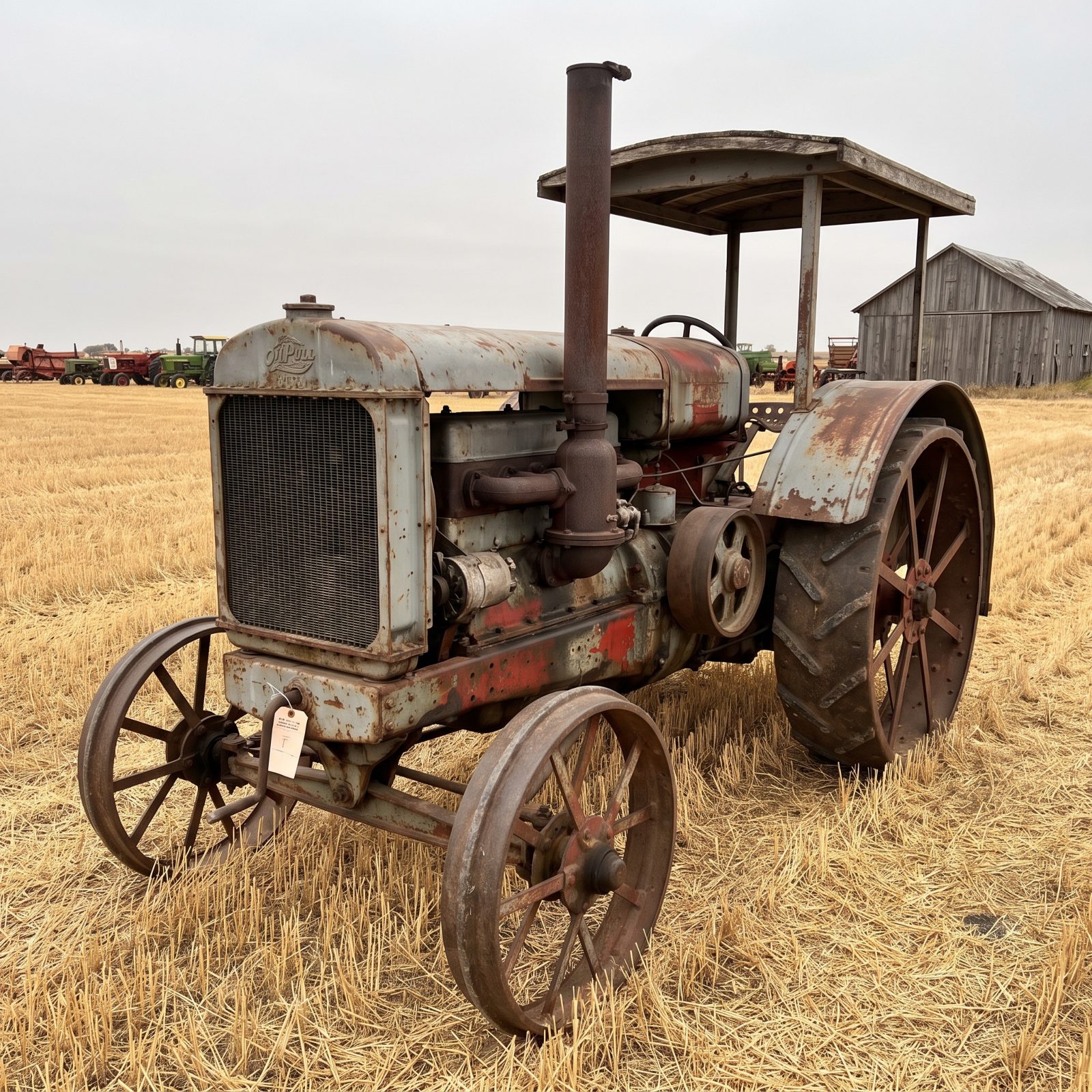 Rumely OilPull 30-60 Type E: The Kerosene Giant With a Radiator the Size of a Door