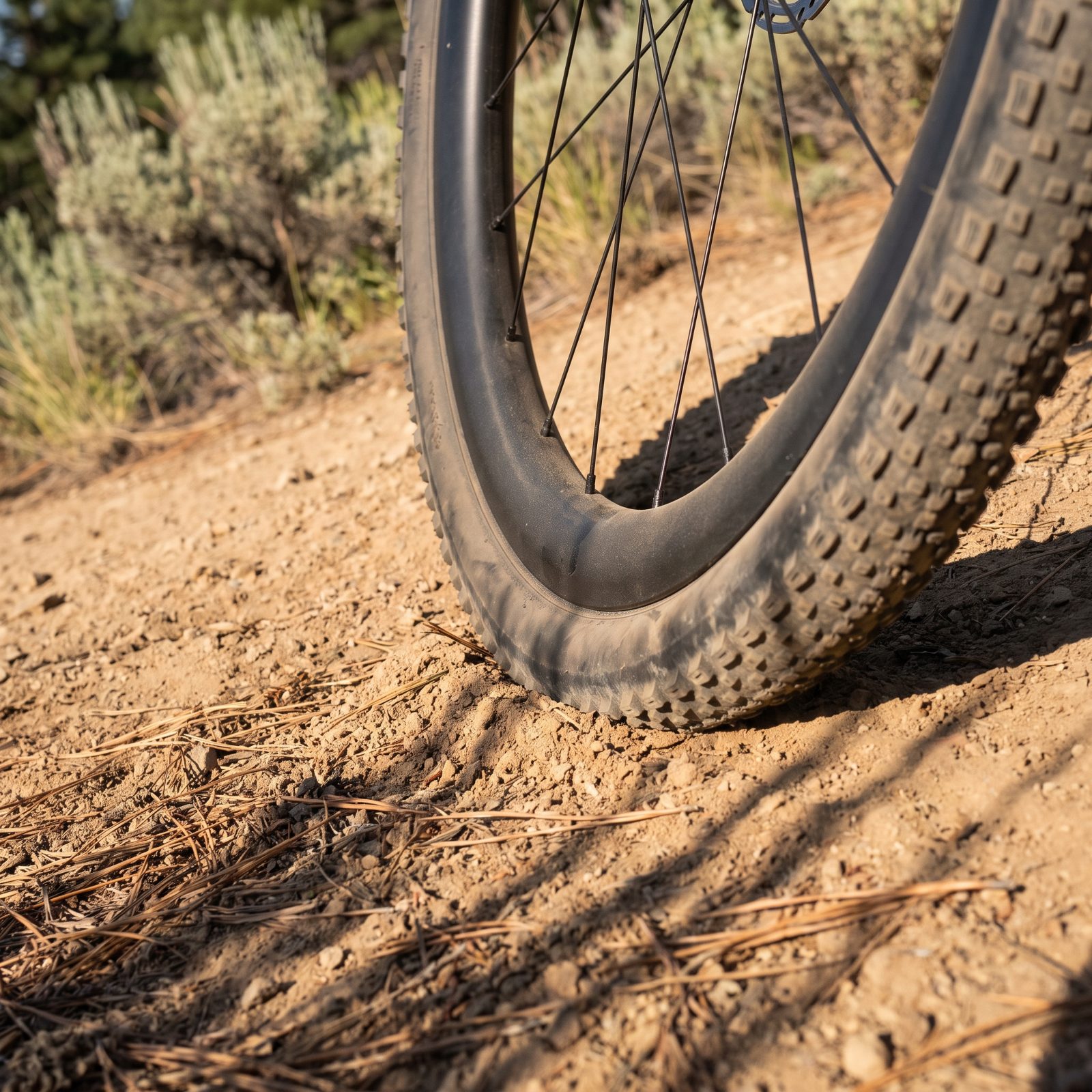 Run a Wider Rear Rim to Hold Lower Pressure Without Squirm