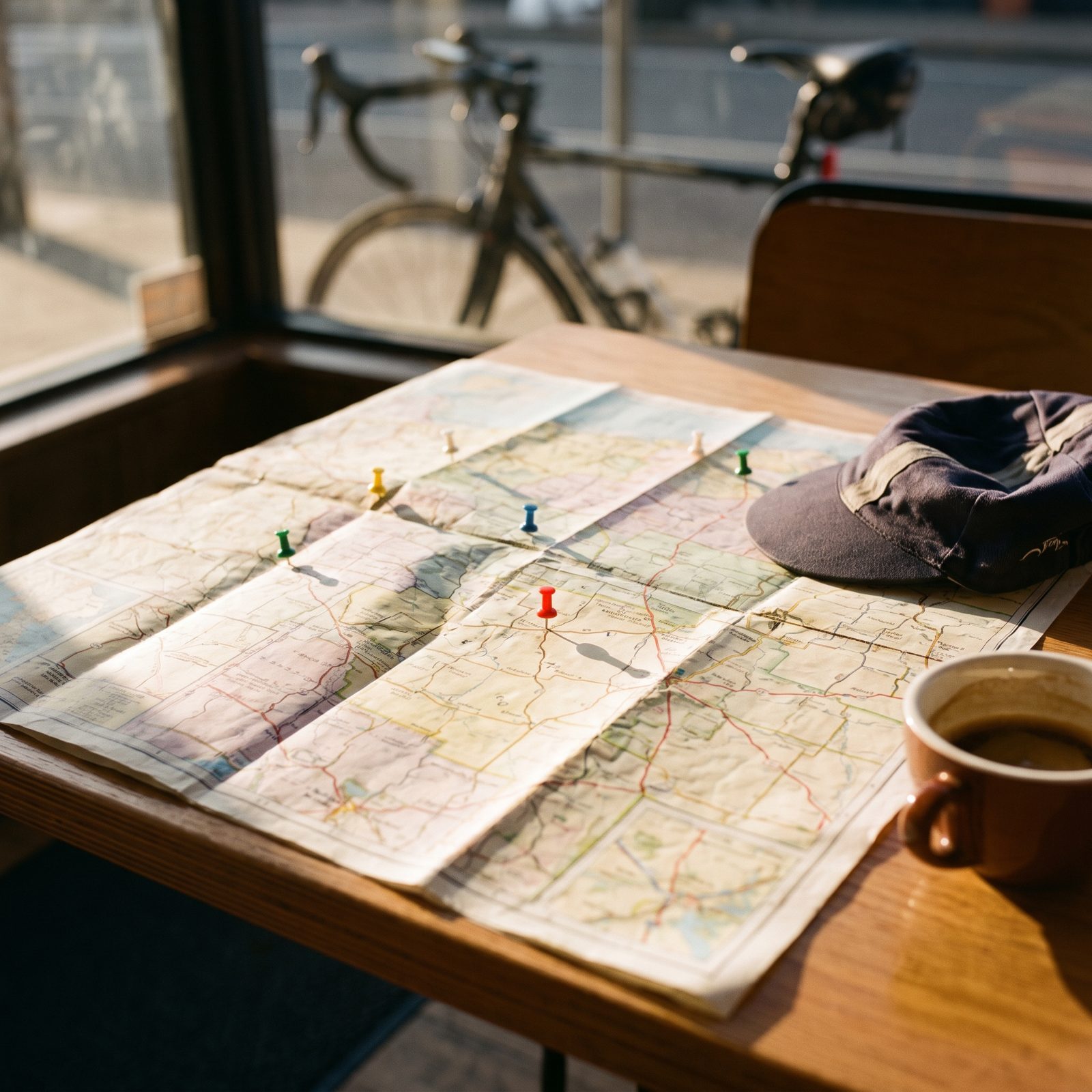 Save One Interesting Map Pin After Every Ride