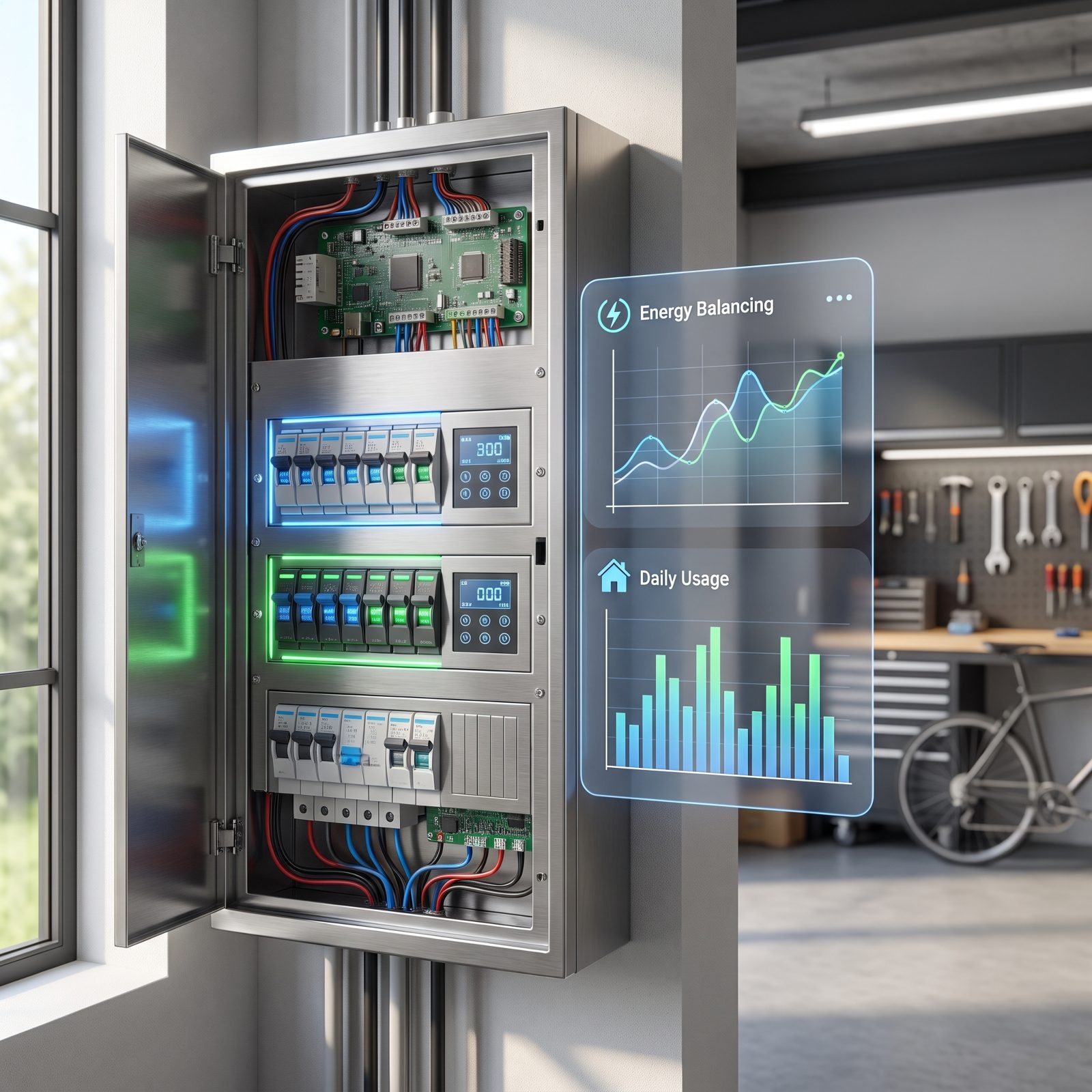 Smart Electrical Load-Management Panel