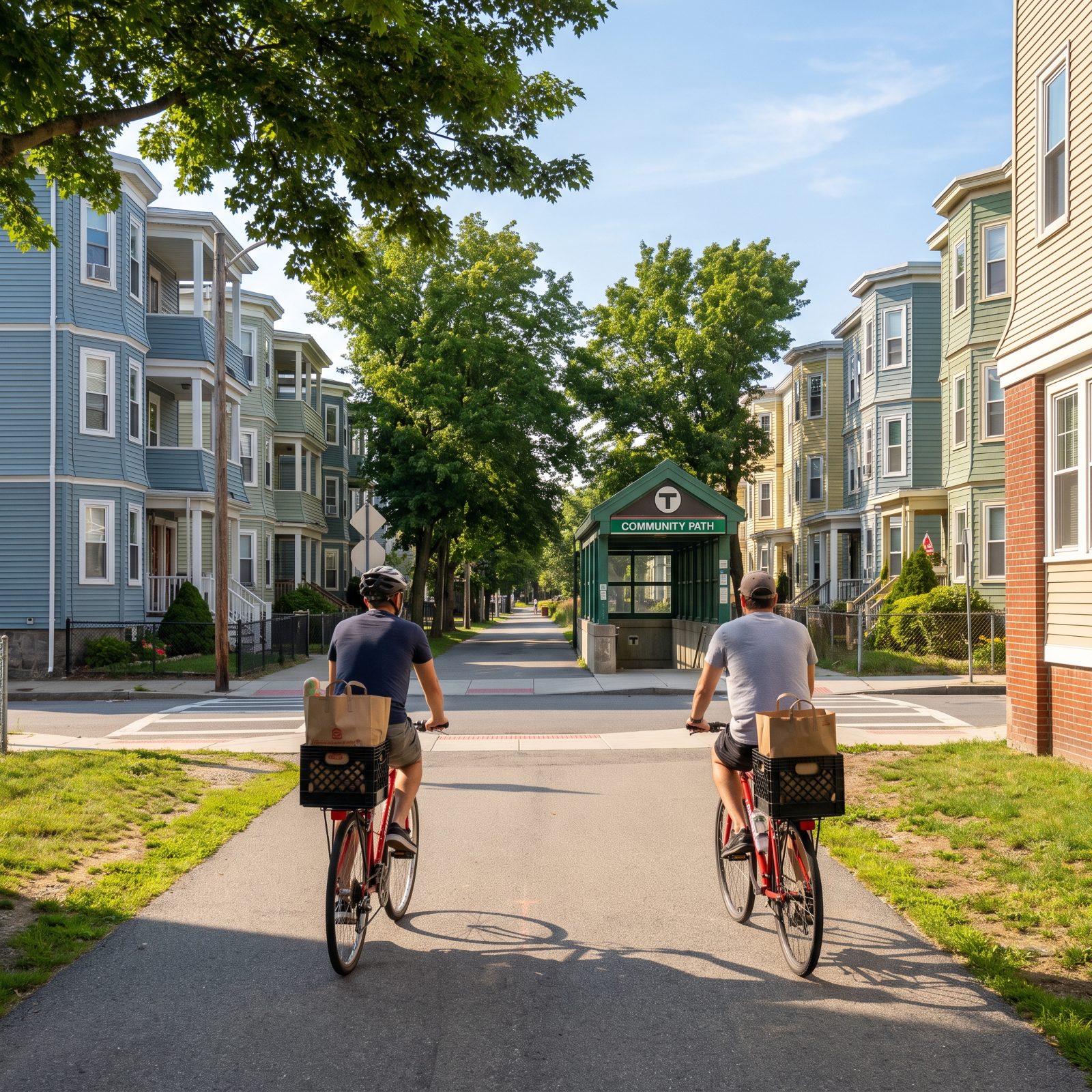 Somerville, Massachusetts, The Community Path Provides a Car-Free Cross-Town Spine
