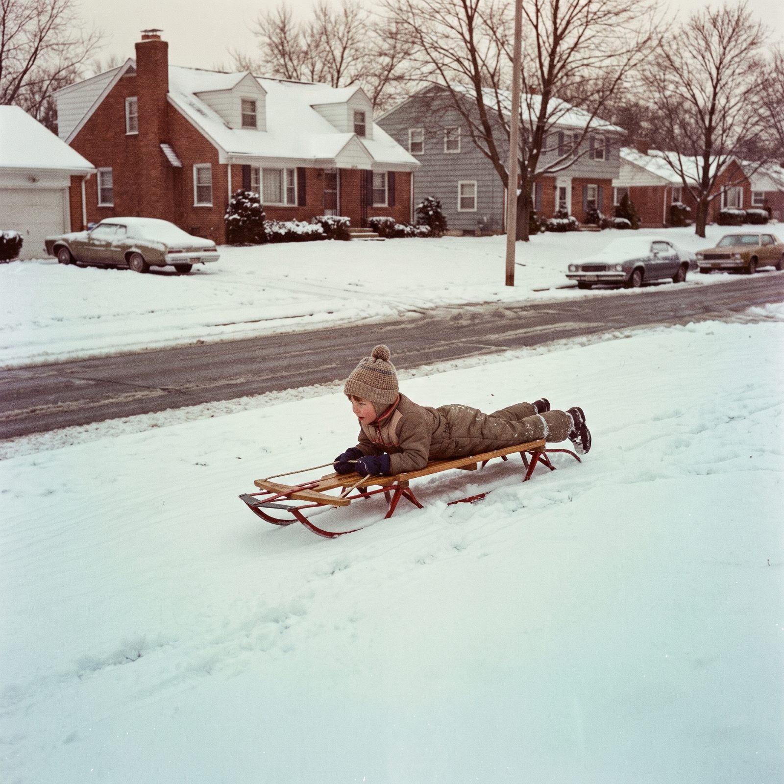 Steel-Runner Sleds Steered Into Streets