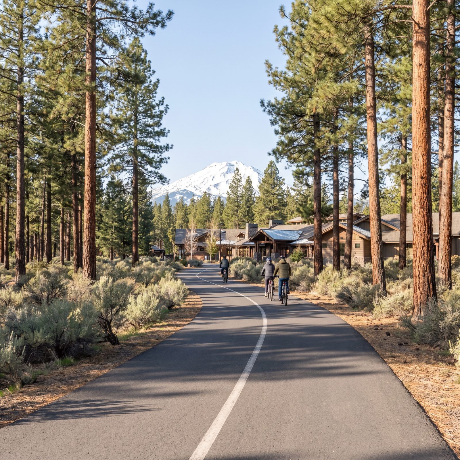 Sunriver, Oregon, A Resort Village Where the Bike Paths Came First