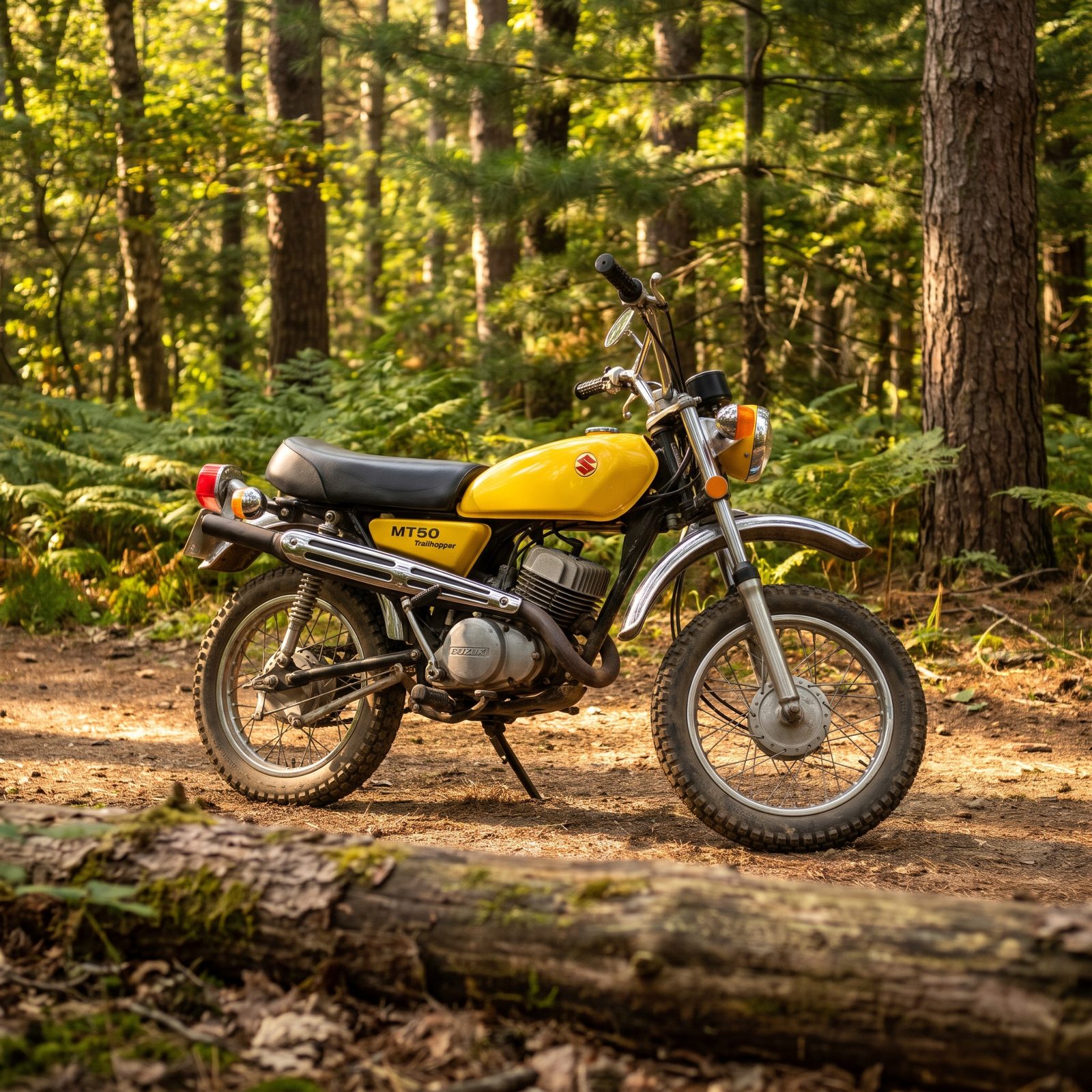Suzuki MT50 Trailhopper, The Pint-Sized Trail Bike Built to Wander