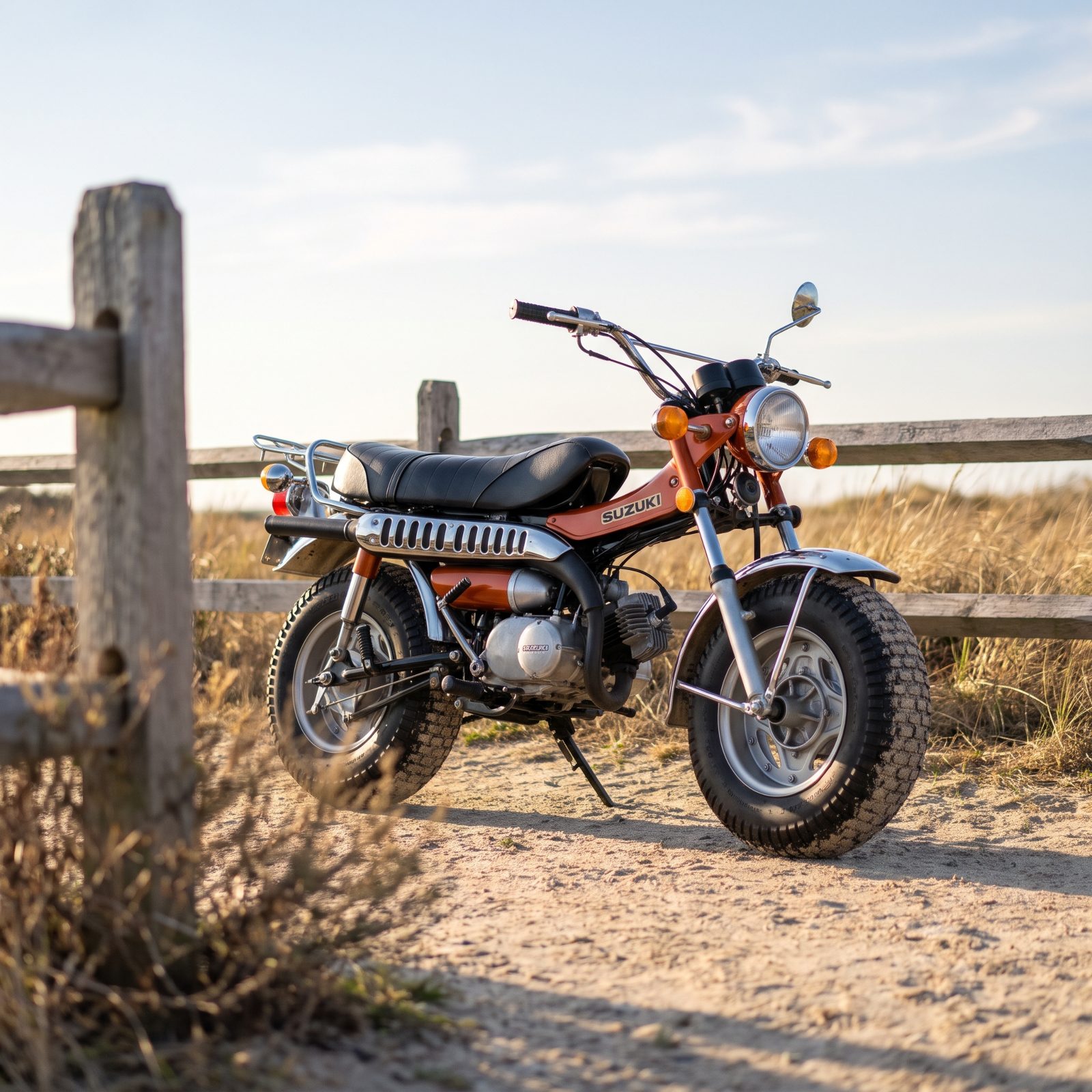 Suzuki RV90, The Fat-Tire VanVan That Looked Ready for the Dunes