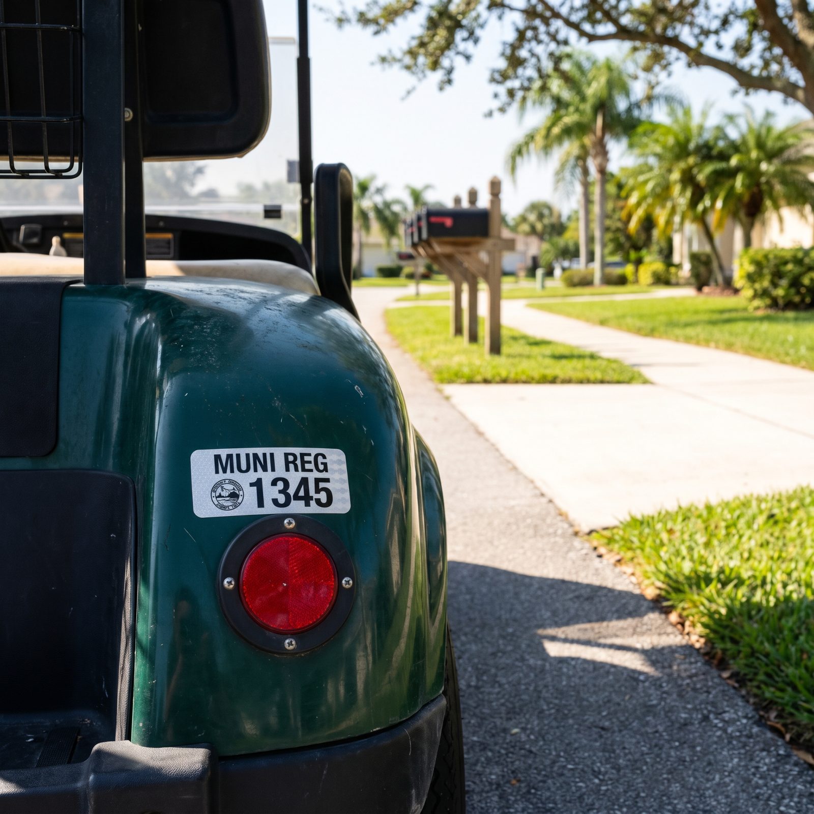 They Register Local Carts With Easy-to-Spot Decals