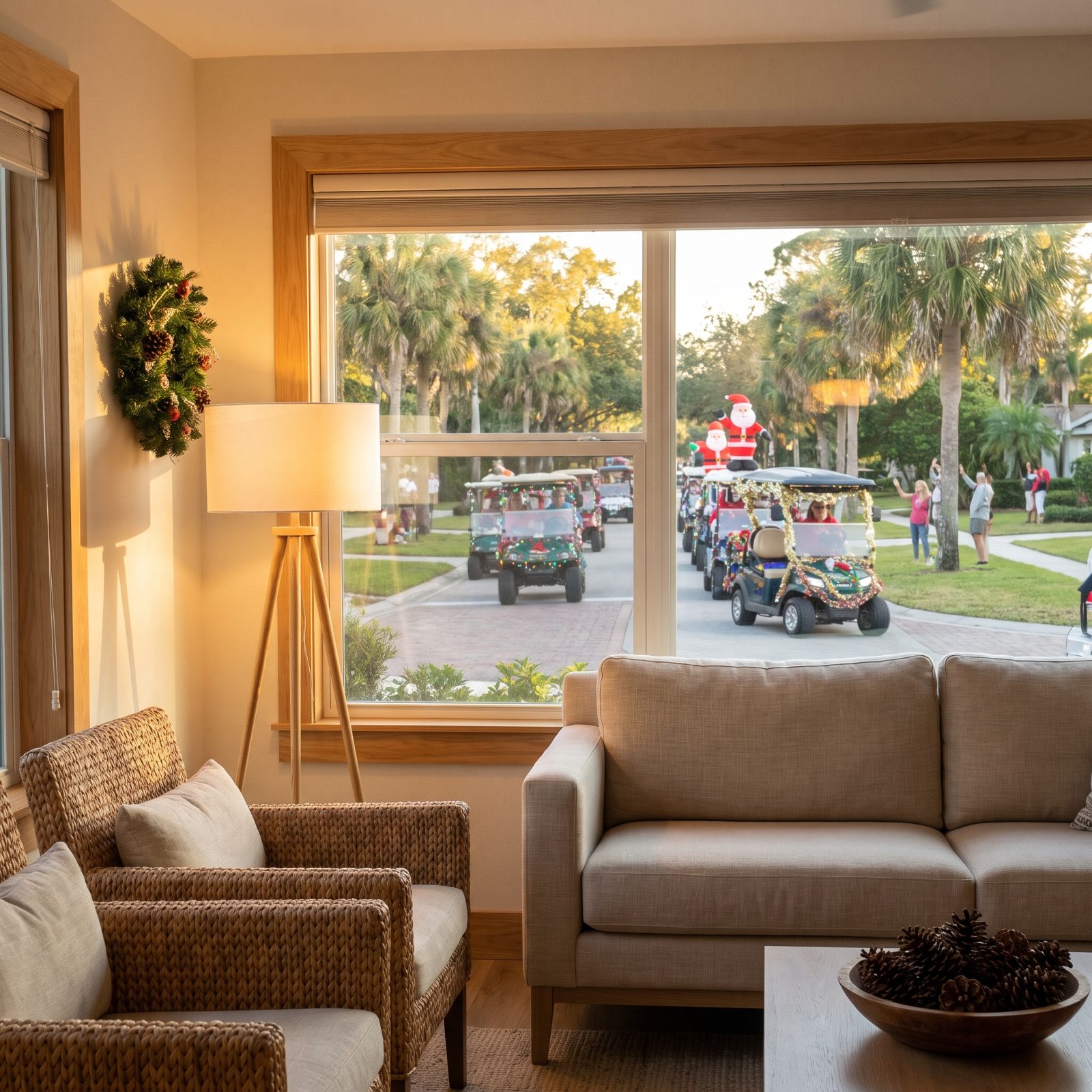 They Turn Golf-Cart Parades Into Major Civic Traditions