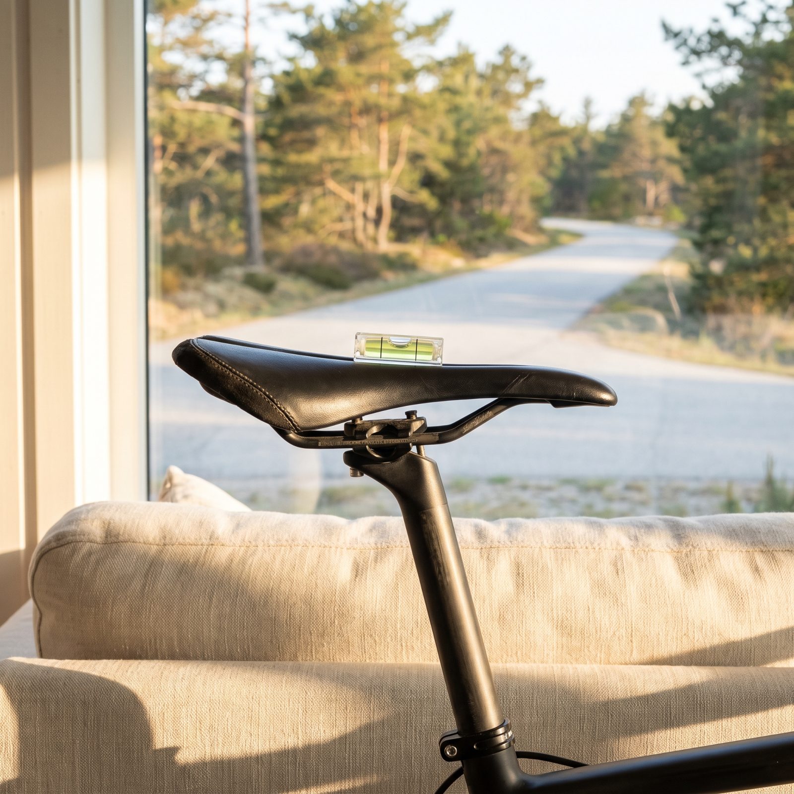 Tip the Saddle Nose Down Slightly for Long Climbs