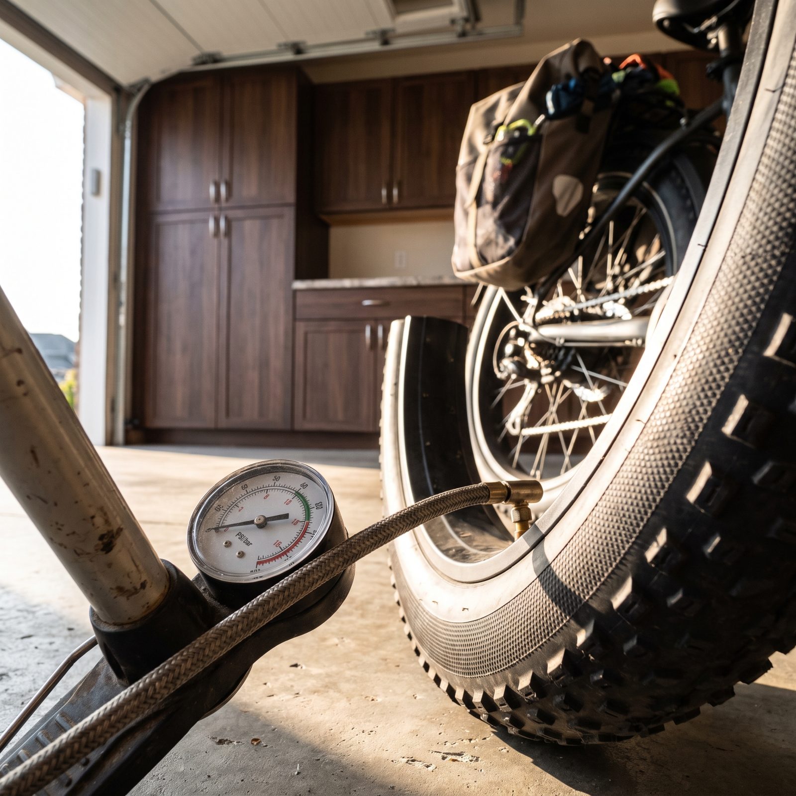 Tire Pressure Should Reflect Rider Weight and Cargo