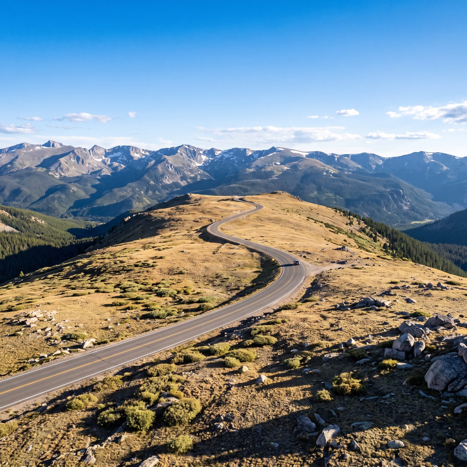 Trail Ridge Road Through Rocky Mountain National Park, Colorado