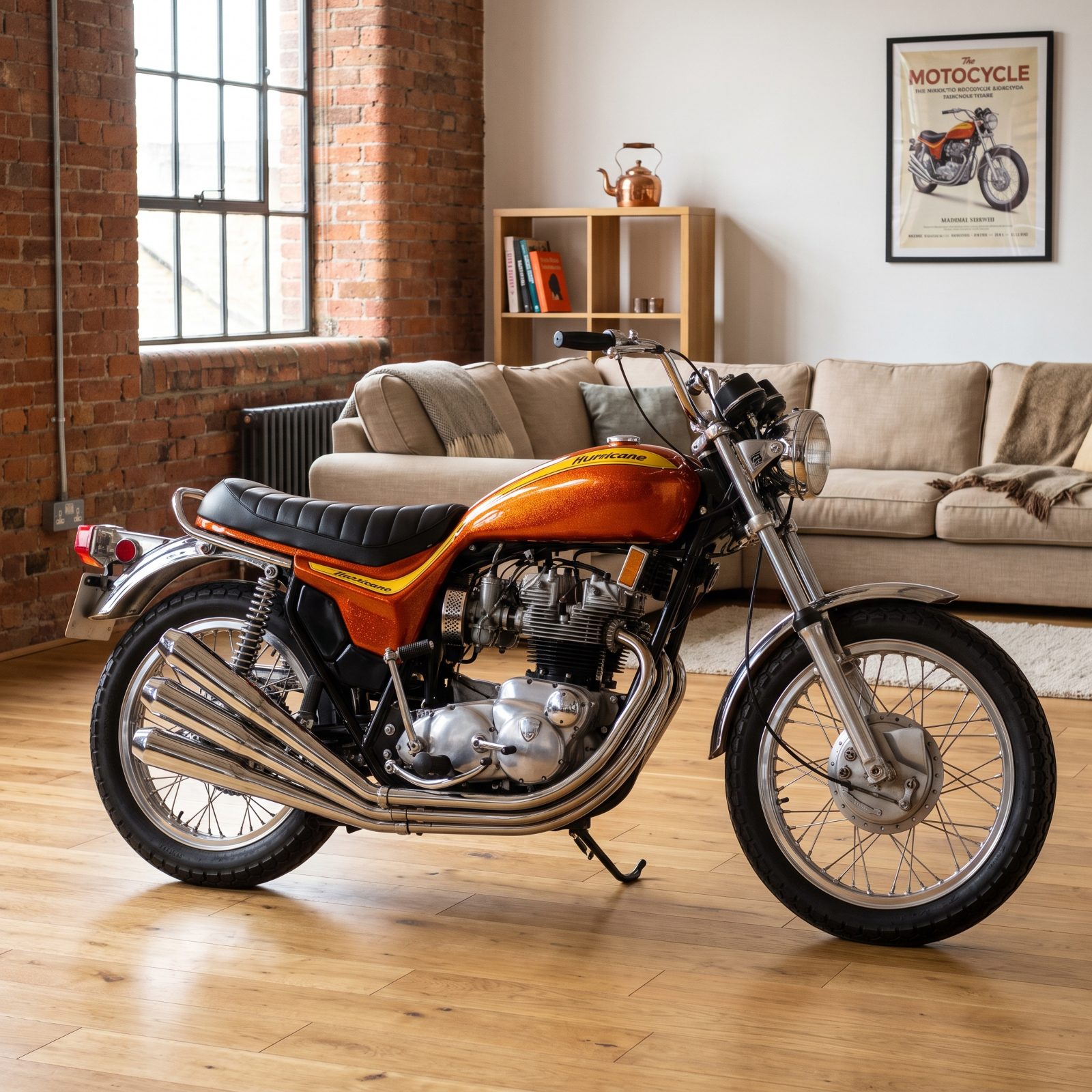 Triumph X-75 Hurricane: The Three-Cylinder That Looked Like a Spaceship