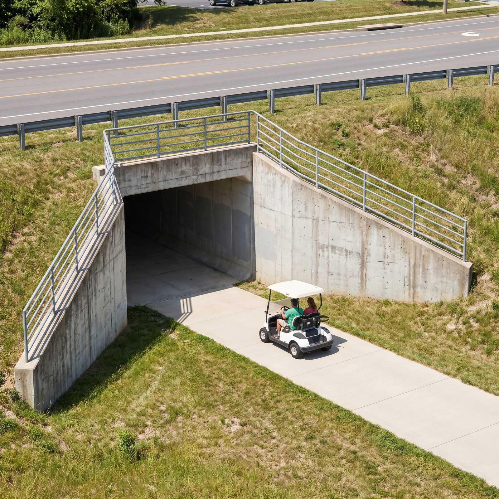 Tunnels Dug Beneath Roads Instead of Dangerous Crossings