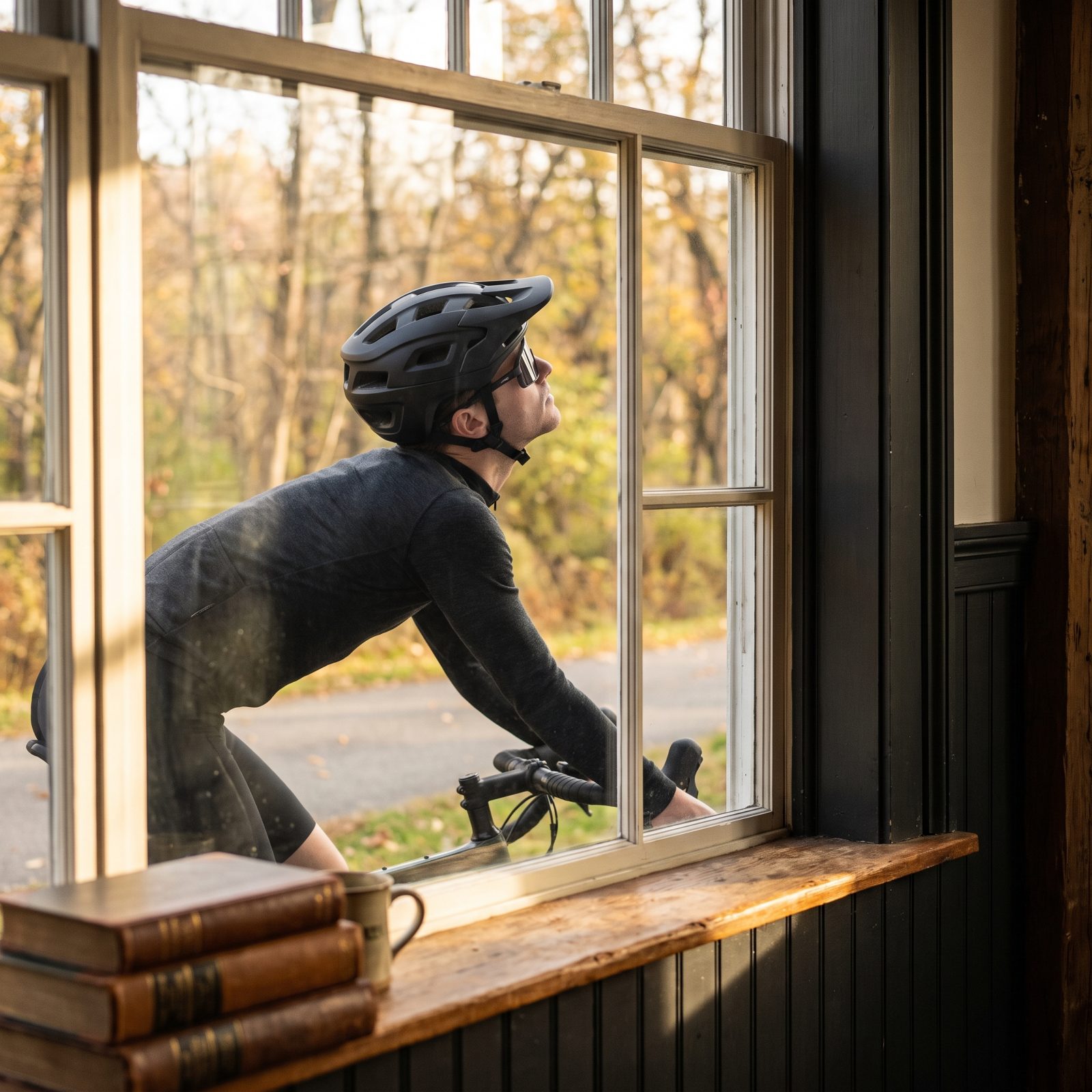 Using a Helmet Visor That Forces the Head Upward