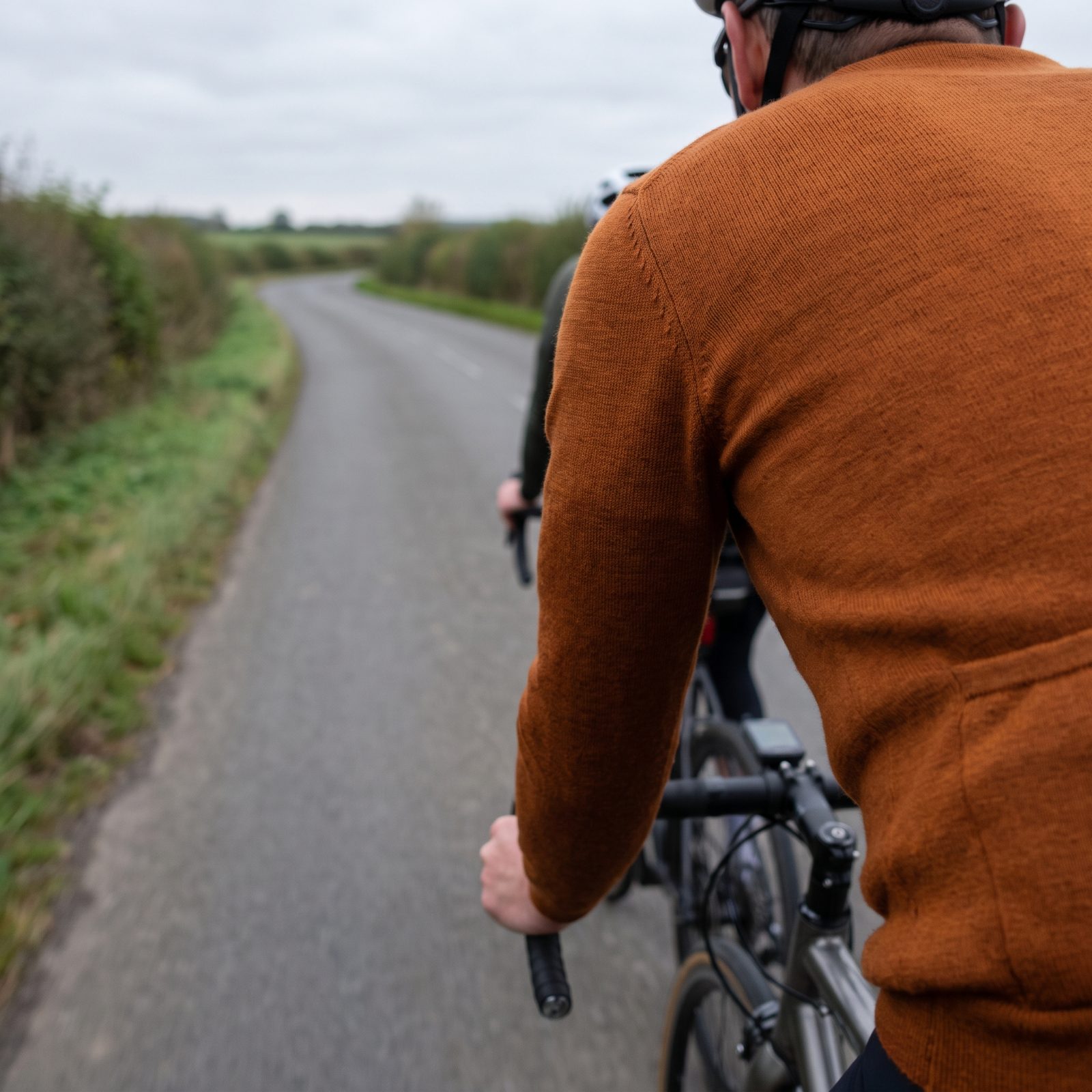 Watch the Rider Ahead's Shoulders Instead of Their Rear Wheel
