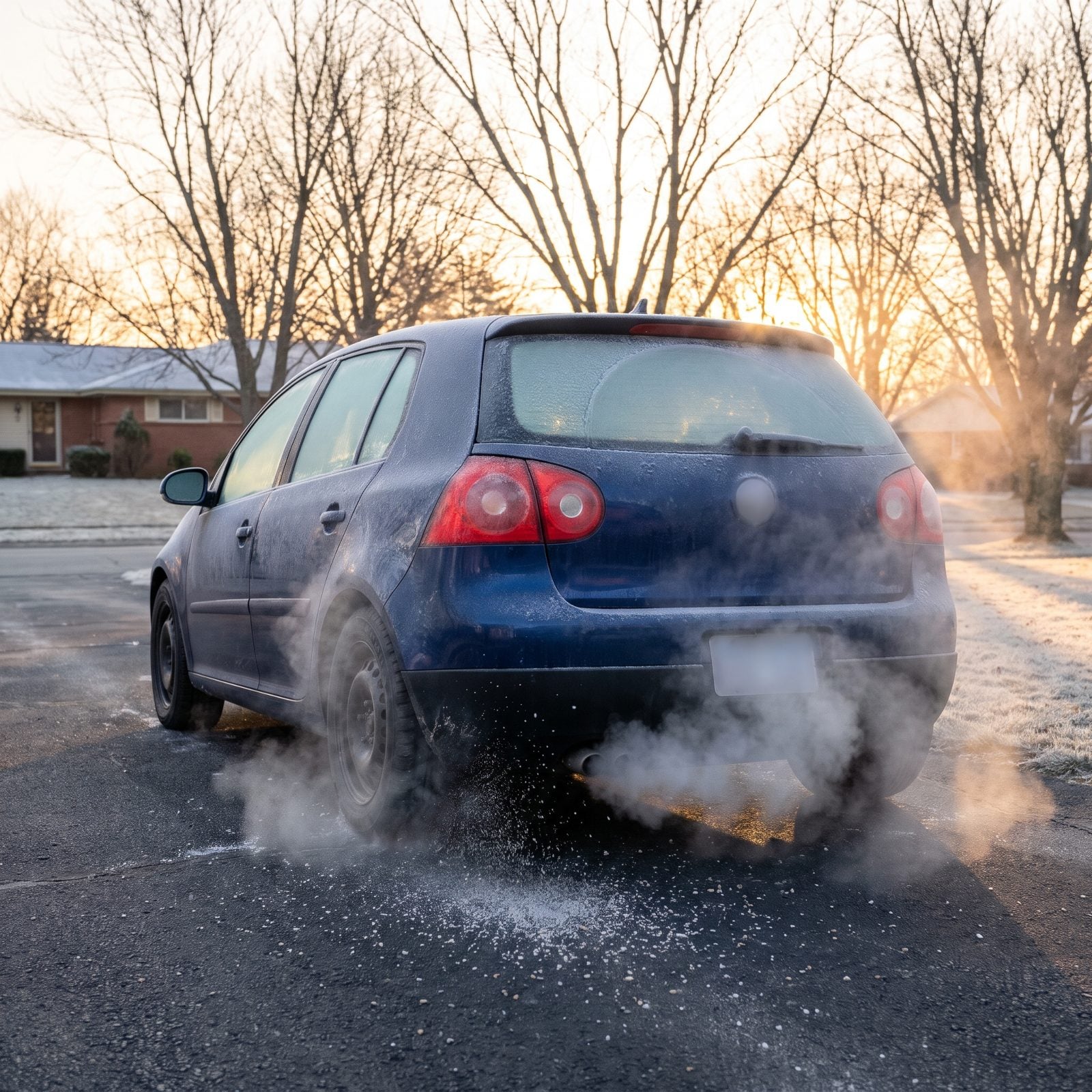 You Floor a Cold Engine Because You're Already Late