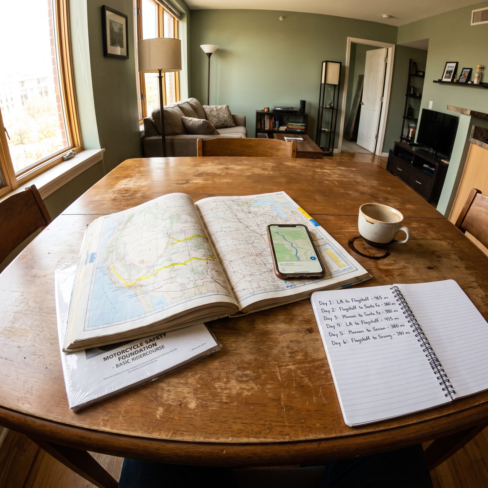 You Plan Cross-Country Rides Before Booking the License Course